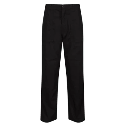 Image of Regatta Men&#039;s Lined Action Trousers Size 30&quot; Black