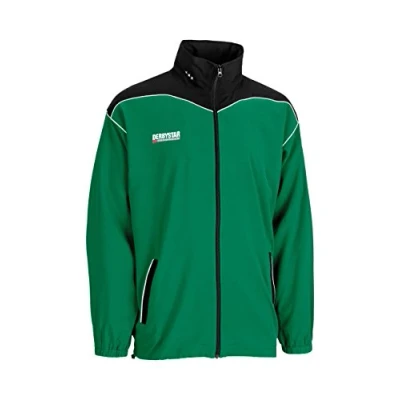 Image of Derbystar Men Brilliant Presentation Jacket Green, Size 164