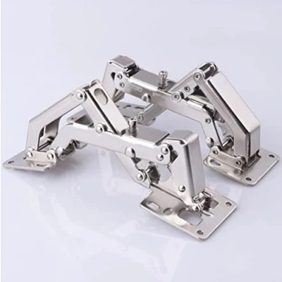 Image of 2 Pack 175 Degree Hidden Hinges Frameless Cabinet Hydraulically Adjustable Mount Soft Close, Full Cover (170 Hinge)