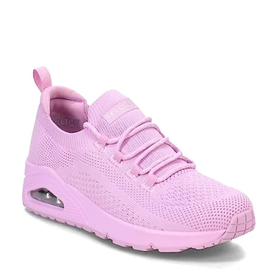 Image of Skechers Women&#039;s 177102 LAV Trainers, Lavender Engineered Knit, 7 UK
