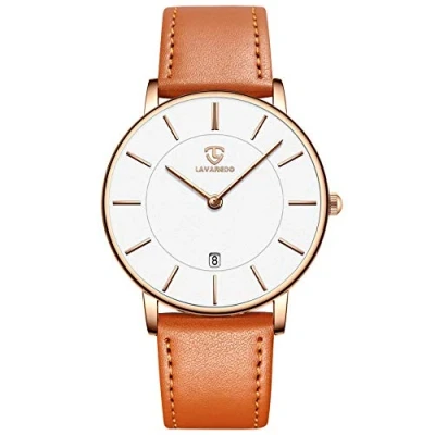 Image of BEN NEVIS Mens Womens Watches Ultra Thin Simple Casual Fashion Analog Quartz Date Display Waterproof Wrist Watch for Men