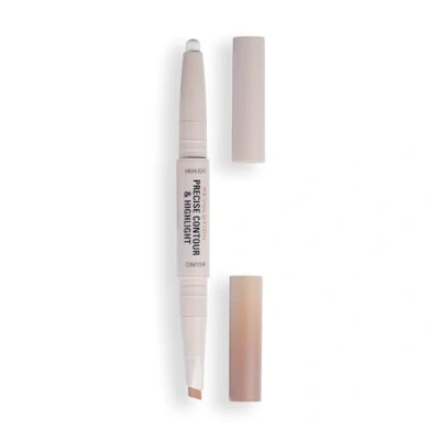 Image of Revolution Beauty, Precise Contour &amp; Highlight Stick, All In One Face Makeup Product, Highly Blendable with Matte Finish, Vegan Cruelty Free, Medium