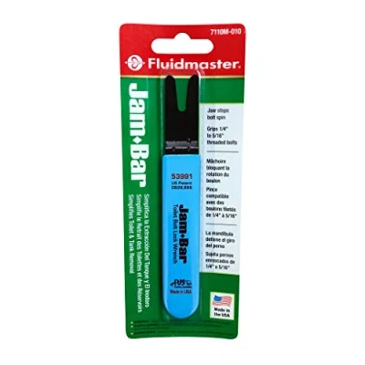 Image of Fluidmaster 7110M 010 P8 Jam Bar Toilet Tool, Blue
