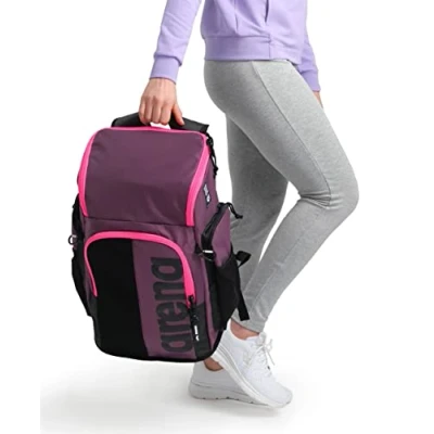 Image of arena Spiky III Backpack 45 Swimming, Sea, Gym and Leisure Sports Backpack, Water repellent Fabric, Travel Bag with Padded Shoulders, School Litres