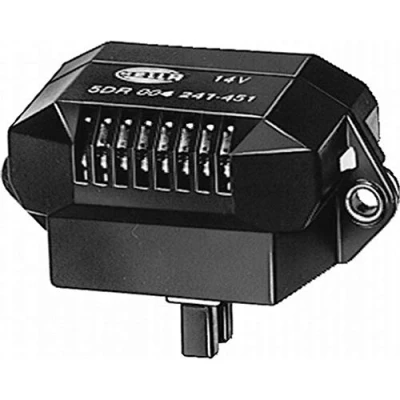 Image of 037903803H, 37903803, 68903171 Alternator Regulator HELLA 5DR 004 241 451 12V VOLKSWAGEN: GOLF 2, Scirocco II