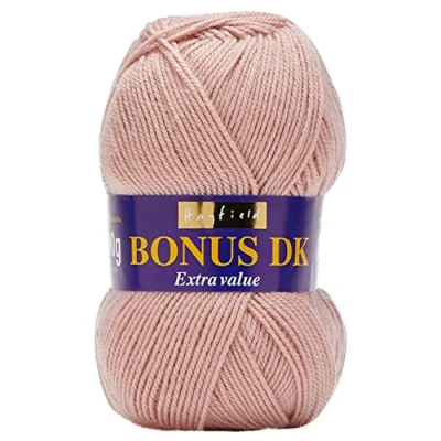 Image of Hayfield Bonus DK Double Knitting, Oyster Pink (614), 100g by Sirdar