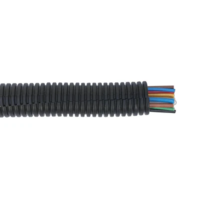 Image of Sealey Convoluted Cable Sleeving Split Ø17 21mm 10m