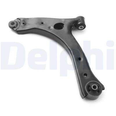 Image of 2219741, 2276510, 2327853, 2374224, 2385105 Suspension Arm DELPHI TC4553 without ball joint Left, Front Axle Trailing Sheet Steel