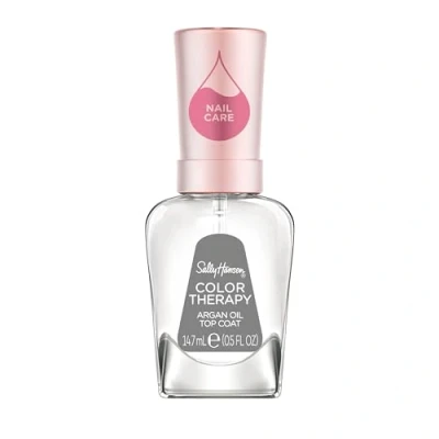 Image of Sally Hansen Colour Therapy Top Coat Nail Polish with Argan Oil, 14.7 ml