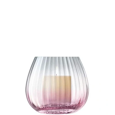 Image of LSA International Lantern/Vase, Pink/Grey, H13cm