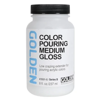 Image of Golden Artist Colors Color Pouring Medium, Gloss Finish, 8 Ounce Bottle (3501 5)