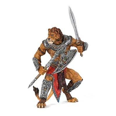 Image of Papo Handpainted Figures Medieval Fantasy Lion Mutant 38945 Collectable for Kids Suitable boys and girls From 3 years, 1 piece