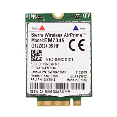 Image of EM7345 Card, 4G LTE WWAN Card Module for Thinkpad L440 L540 T431s T440 T440p T440s T450 X250 X1C W550 X240