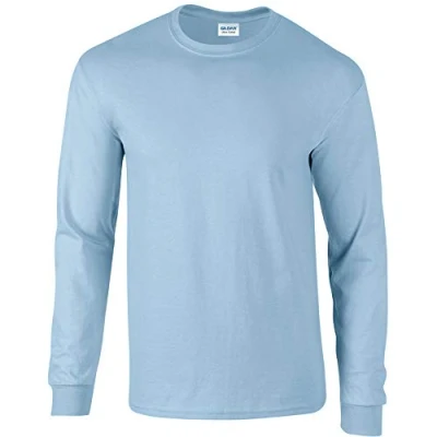Image of Gilda® men&#039;s t shirt, Men, light blue, X Large