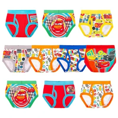 Image of Disney Boys Underwear Multipacks, Cars 10pk Brief, 4 Years