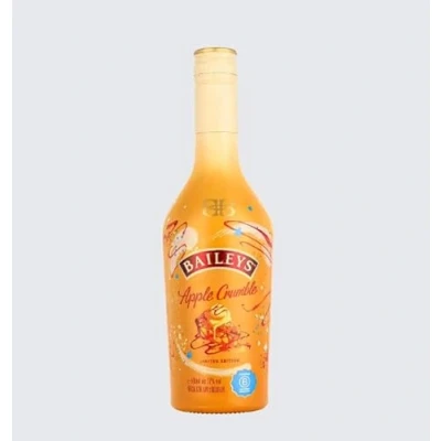 Image of Baileys Apple Crumble Irish Cream Liqueur Limited Edition Christmas Flavor 50cl Spirits Sweet &amp; Cinnamon Taste Perfect for Holiday Desserts Cocktails