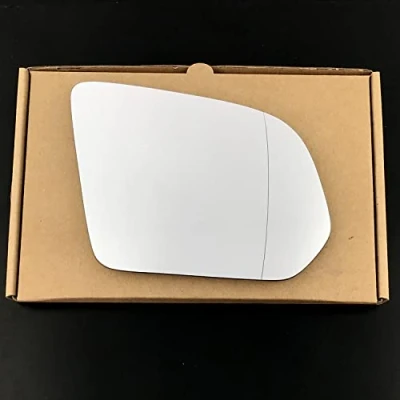 Image of Stick on Wide angle Wing Mirror Glass fits Mercedes Vito Reg 2015 to 2024 right driver Side