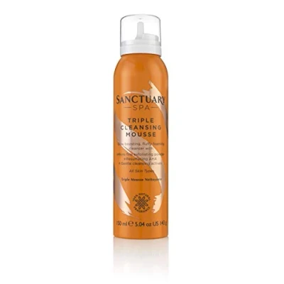 Image of 3 x Sanctuary Spa Triple Cleansing Mousse 150ml