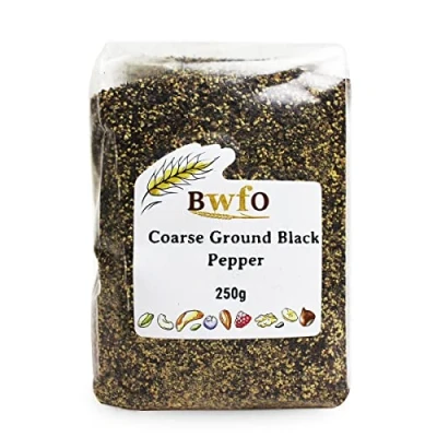 Image of Coarse Ground Black Pepper 250g (BWFO)