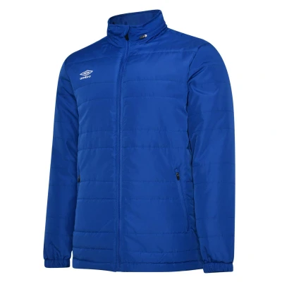 Image of Umbro Club Essential Bench men&#039;s Tracksuit jacket in Blue