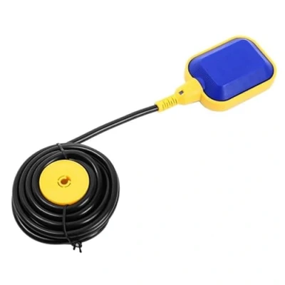 Image of Float Switch, 5M/16.4ft Cable Water Level Controller Rectangular Switch Control Sensor AC 220V 15(8) A for Tank, Sump Pump