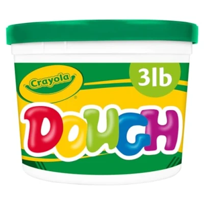 Image of Crayola 570015044 Super Soft Dough, Green, 3 lbs