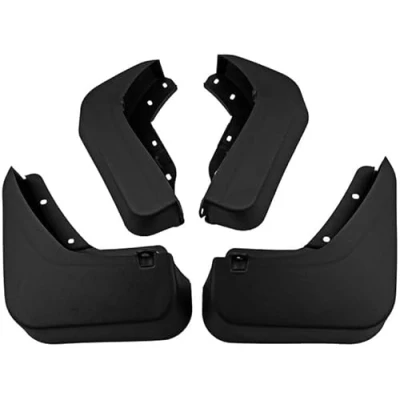 Image of 4 Pcs Car Mud Flaps for Audi Q3 2013 2014 2015, Mudguards Fender Front Rear Mudflap, Splash Guards Guard External Accessories