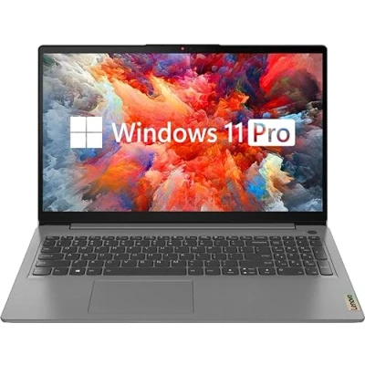 Image of lenovo 15.6&quot; Touchscreen 20GB RAM 1TB SSD IdeaPad 3i Laptop, Windows 11 Pro, Intel Core i5 1135G7 4 Processor, FHD 1920x1080 Display, SD Card Reader, HDMI, USB C, Arctic Grey