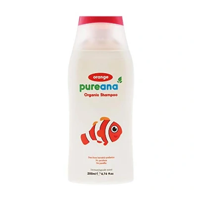 Image of Pureana Baby and Child Shampoo with Organic Orange (200ml)