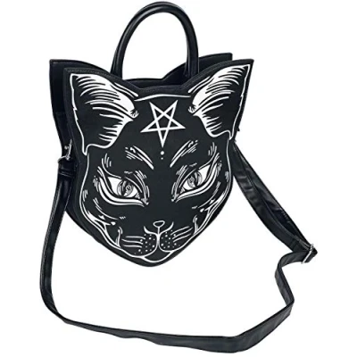 Image of Banned Nemesis Handbag Black White