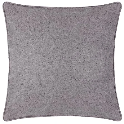 Image of furn. Dawn Textured Feather Filled Cushion Charcoal Size 45 cm x