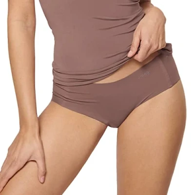 Image of Sloggi FEEL Hipster Briefs, Women&#039;s, Size: XS, Cacao