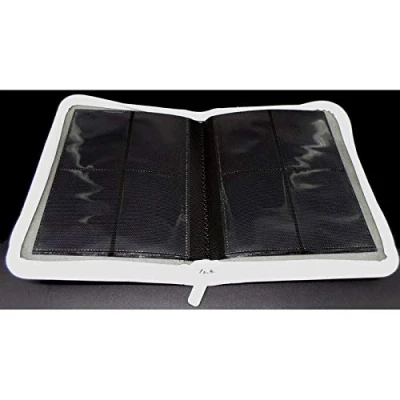 Image of docsmagic.de Premium Pro Player 4 Pocket Zip Album White 160 Card Binder MTG PKM YGO