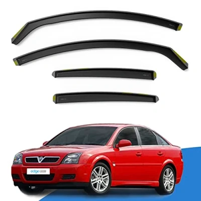 Image of EdgeVisors Wind Deflectors Set Fits: Vauxhall Vectra C MK3 2002 2008 5 Door Hatchback/Liftback 4pc
