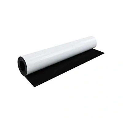 Image of FerroFlex® Gloss White Flexible Ferrous Sheet for Walls, Office, Home and Creating Instant Surfaces Magnets Will Attract To 620mm Wide 5m Length