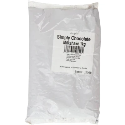 Image of Simply Chocolate Milkshake Powder for Delicious Creamy Milkshakes and Milk (1 Kg)