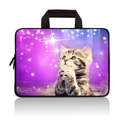 Image of 14 14.1&quot; 14.2&quot; 15&quot; 15.4&quot; 15.6&quot; Inch Laptop Sleeve Case Protective Bag With Outside Handle,Ultrabook Notebook Carrying Handbag Compatible Dell Toshiba HP Chromebook