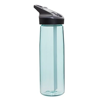 Image of Laken Tritan Sport BPA Free Wide Mouth Water Bottle w/Flip Straw Cap 25oz 750ml Light Blue