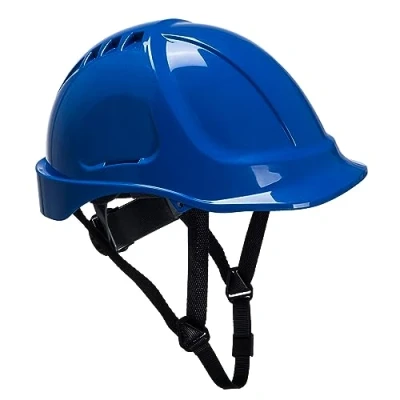 Image of Portwest PS54 Endurance Lightweight Construction Hard Hat Safety Helmet Royal Blue