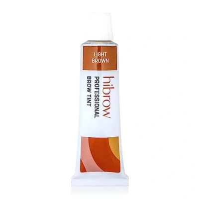 Image of Hi Brow Professional Tint 15ml Light Brown Semi Permanent Eyebrow Dye Salon Quality Eye Tinting
