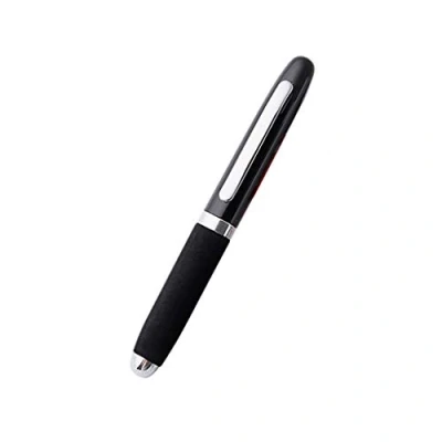 Image of Lyguy Ballpoint Pen, Metal Mini Pen Business Student Writing Tool Office School Supplies Stationery Black