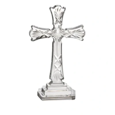 Image of Waterford Standing Cross, Crystal, 8 Inches, 20.2cm x 11.4cm