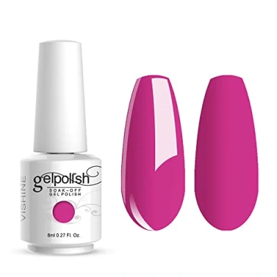 Image of Vishine Gelpolish Soak off Nail Art UV LED Polish Salon 8ml Varnish Manicure #1477