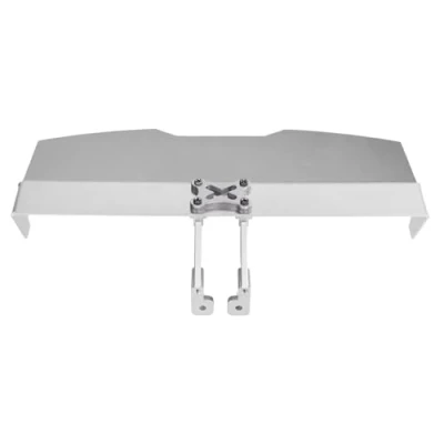 Image of GTVNPOA RC Upgrade Parts For WLtoys 124008 144001 144010 124016 124017 124018 124019 Replacement Tail Assembly Metal Accessories Modification Car Parts(Silver)