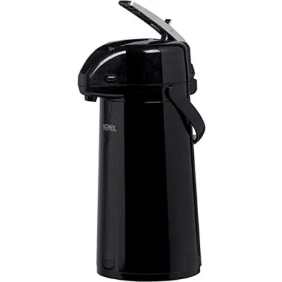 Image of Thermos Jug With Pump Black 1.9 Liter