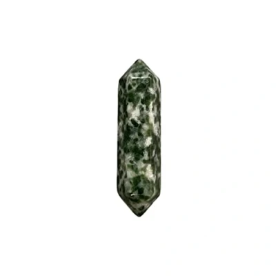 Image of VIE Moss Agate Double Point Pencil, 2 3cm