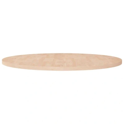 Image of vidaXL Round Table Top Ø90x2,5 cm Untreated Solid Wood Oak