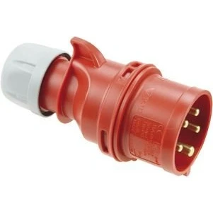 Image of PCE 415v 16A 5 Pin Plug 3 Phase