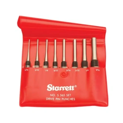 Image of Starrett S565PC Drive Pin Punch Set (8 Pieces)