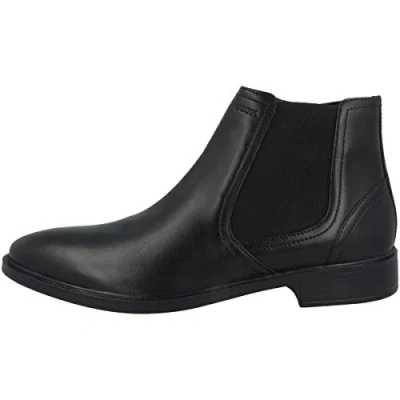Image of Geox Mens U Gladwin Ankle Boots, Black, 10.5 UK